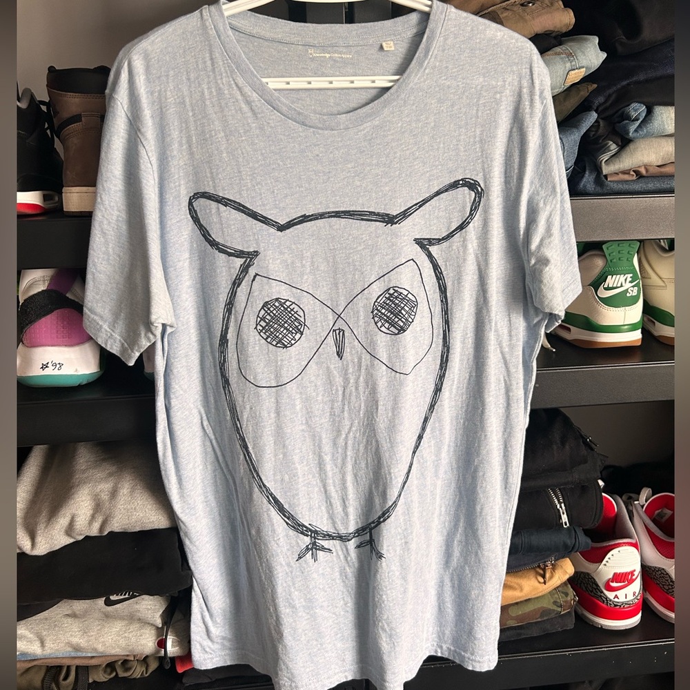 Knowledge cotton apparel t-shirt size Large